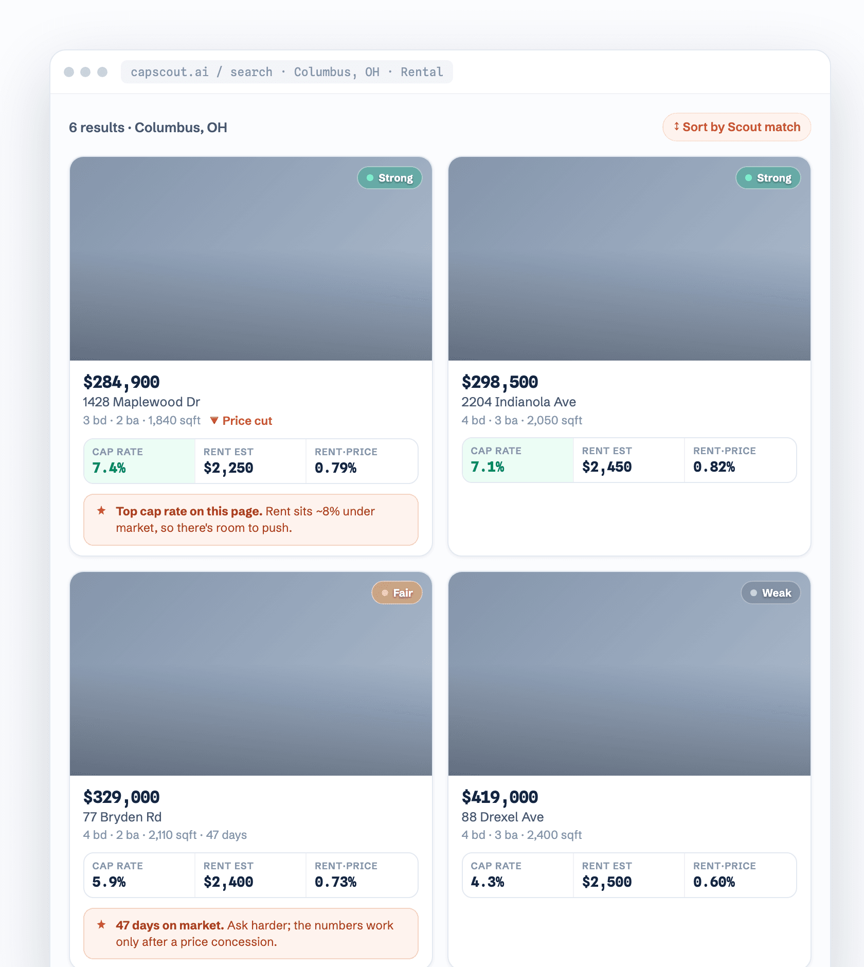 CapScout screenshot 1