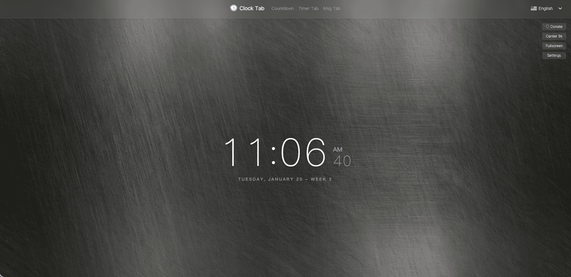 clocktab screenshot 1