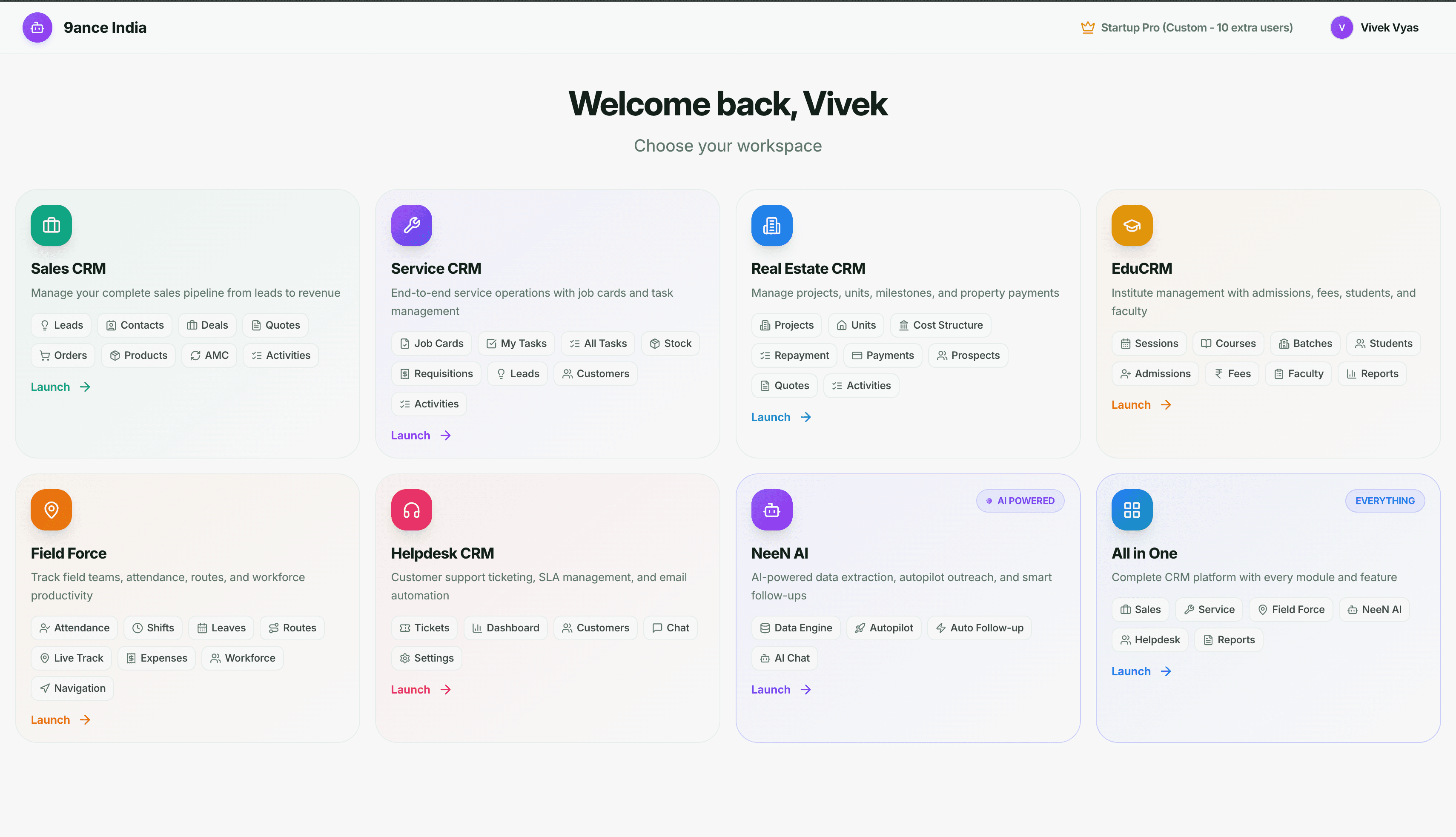 NeeN AI CRM screenshot 1