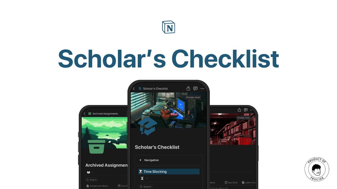 Scholar’s Checklist screenshot 1