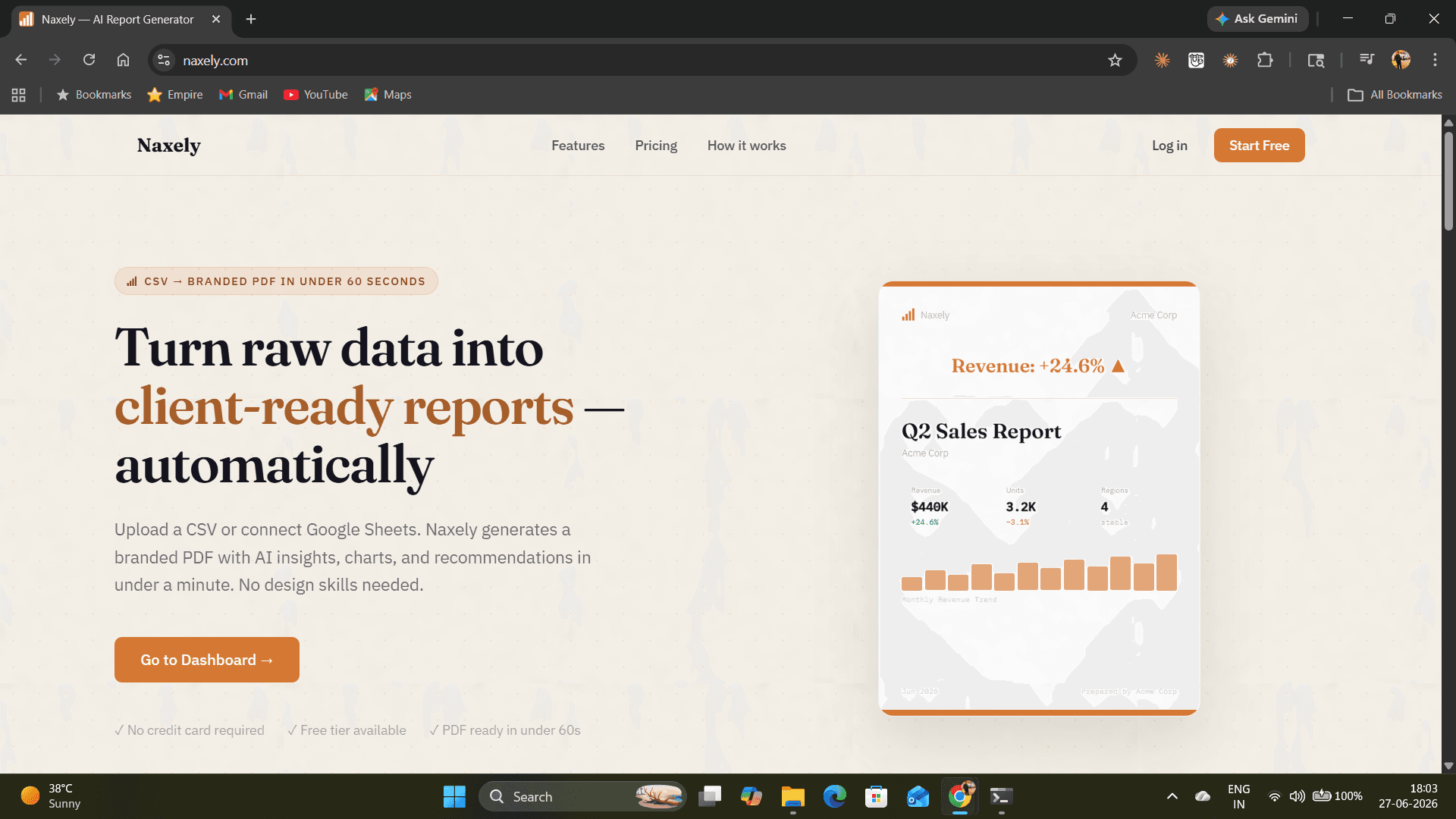 Naxely screenshot 1