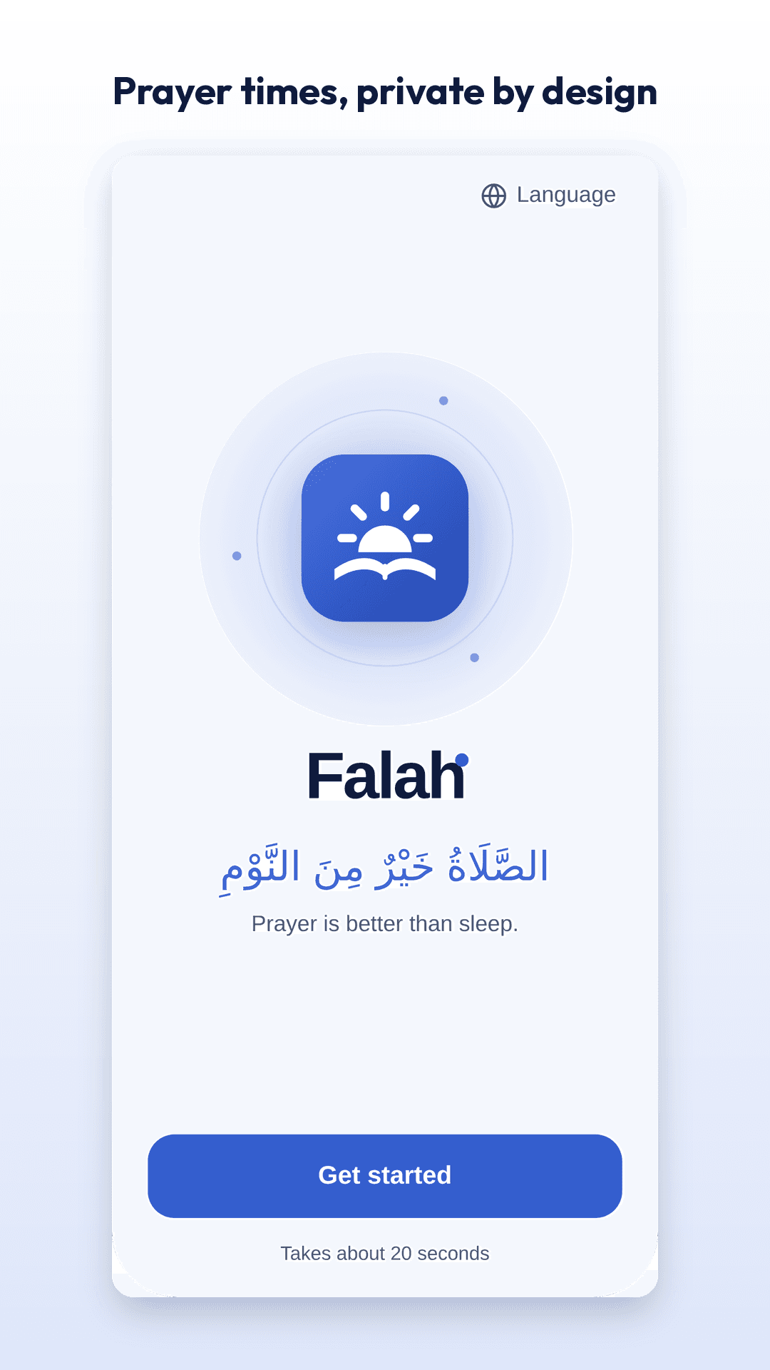 Falah - Islamic Companion screenshot 1