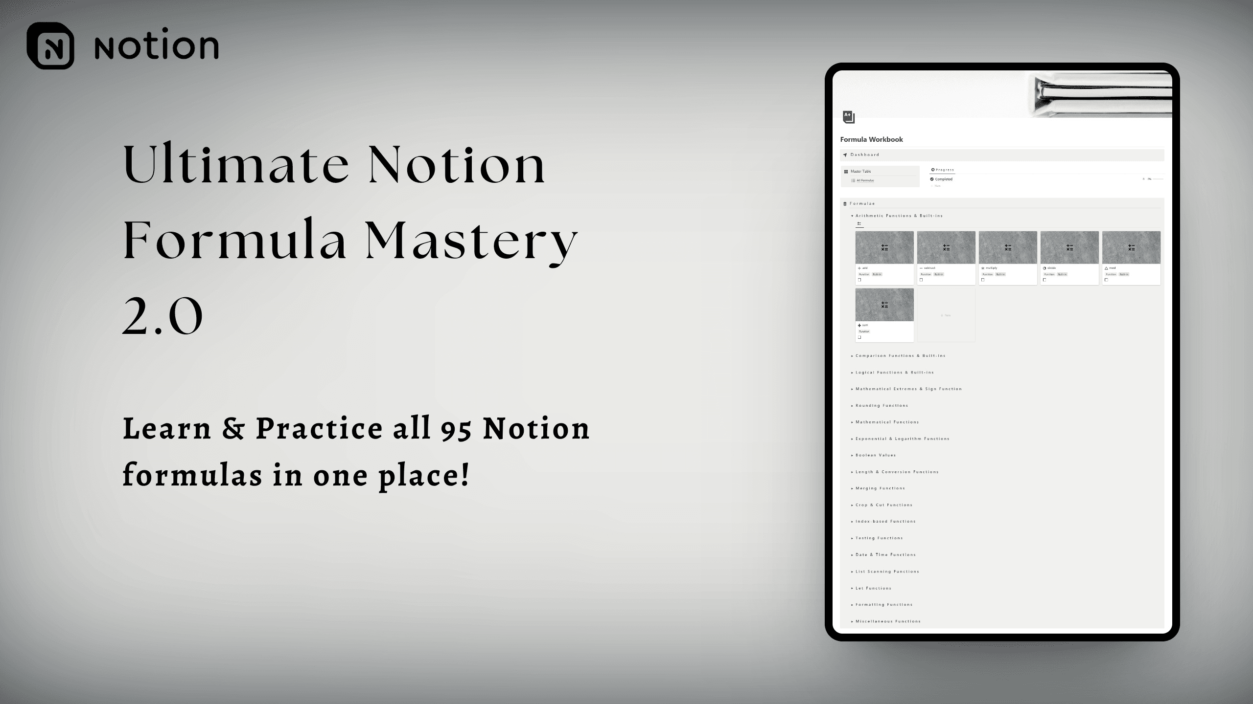 Ultimate Notion Formula Mastery 2.0 screenshot 1