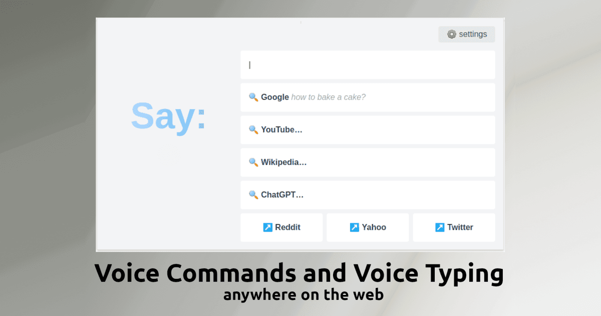 Voice Command screenshot 1