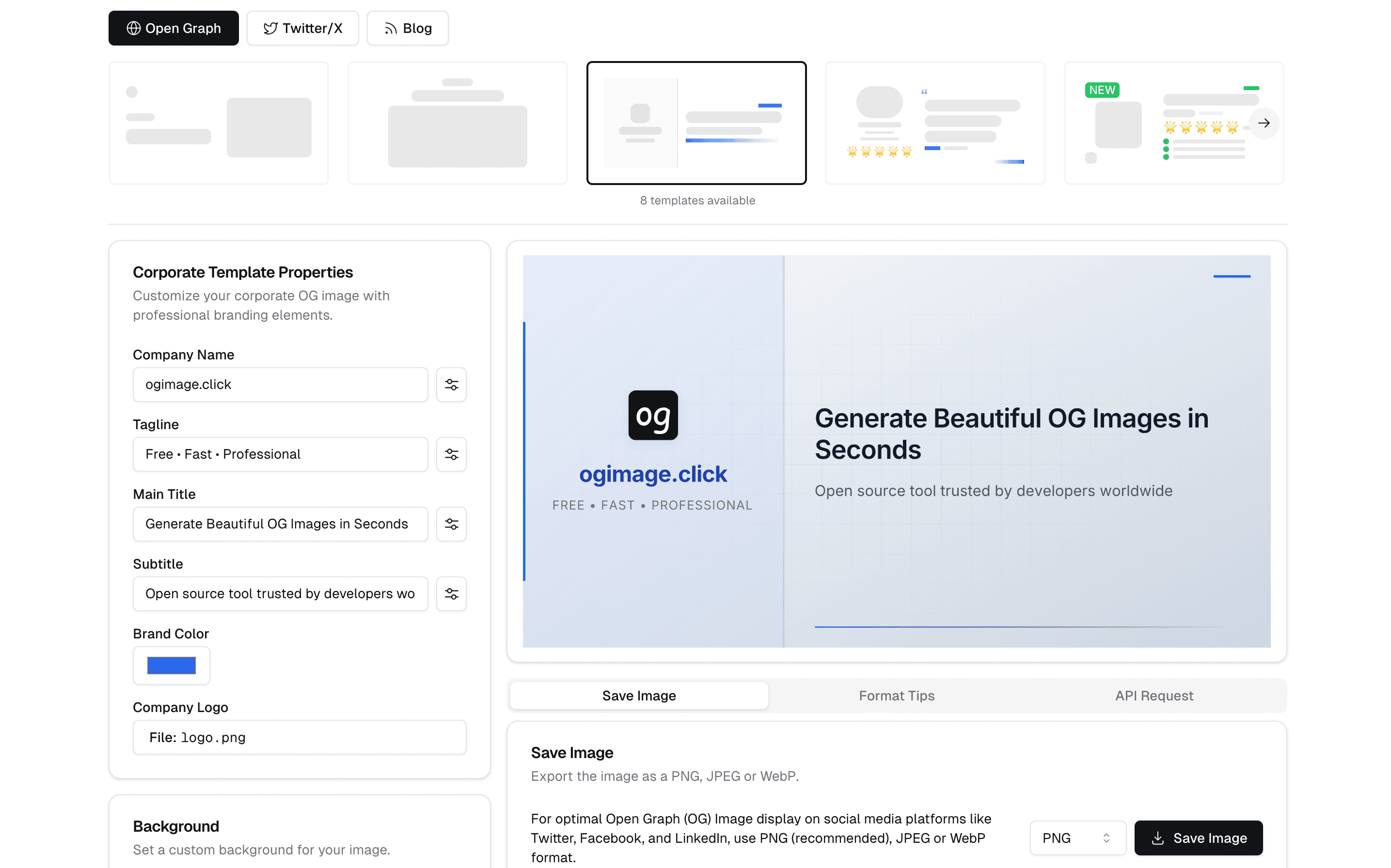 Free OG Image Generator screenshot 1