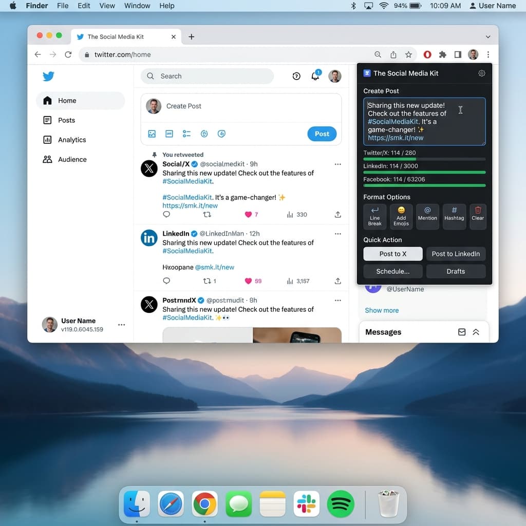 The Social Media Kit screenshot 1