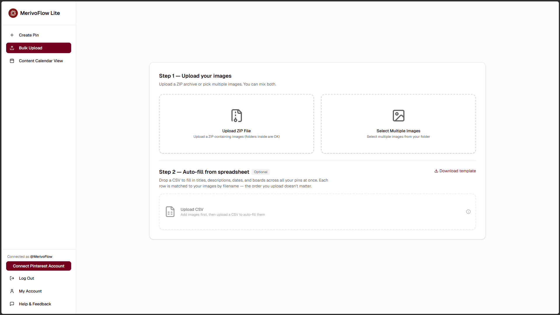 MerivoFlow screenshot 1