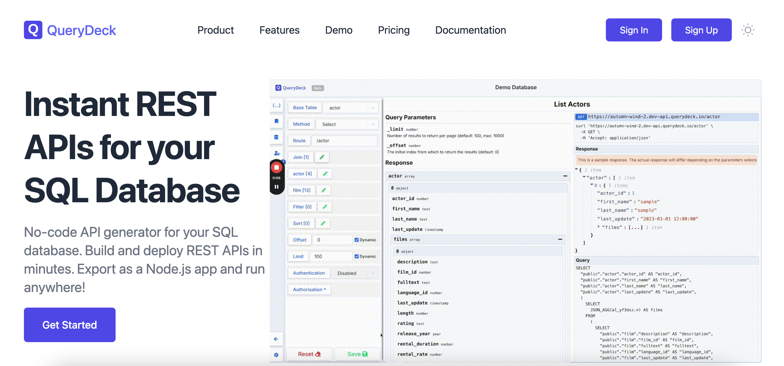 QueryDeck.io screenshot 1