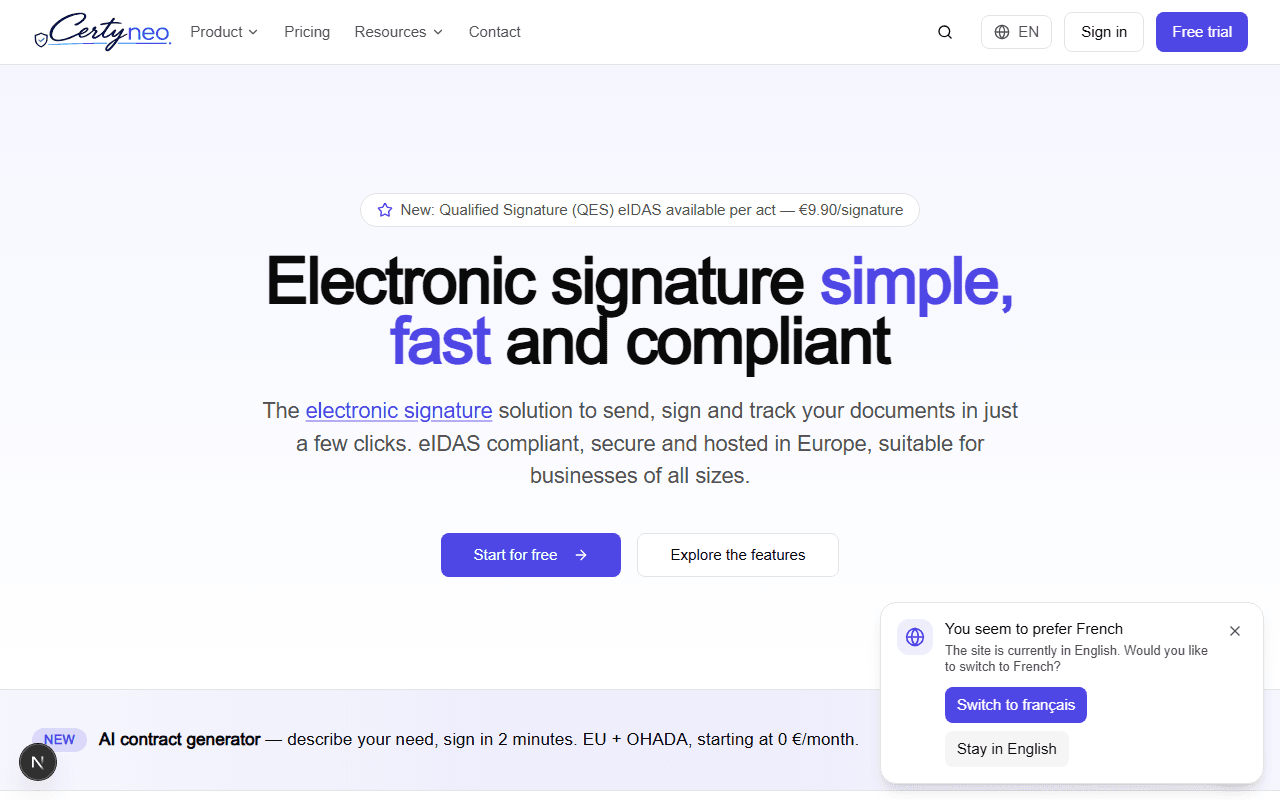 Certyneo screenshot 1