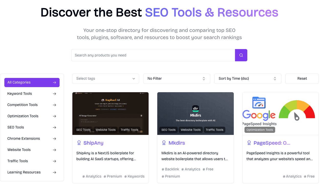 JustSEO screenshot 1