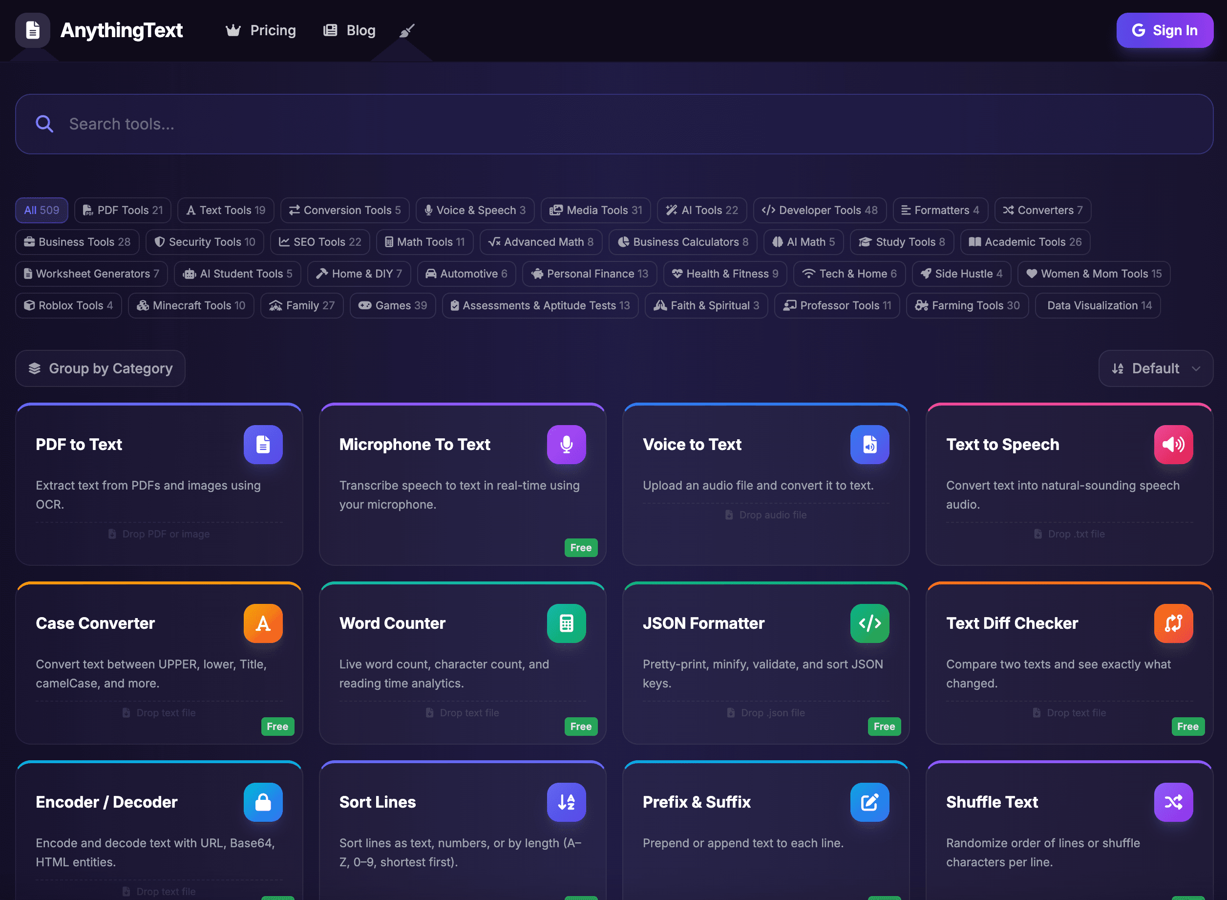 AnythingText screenshot 1