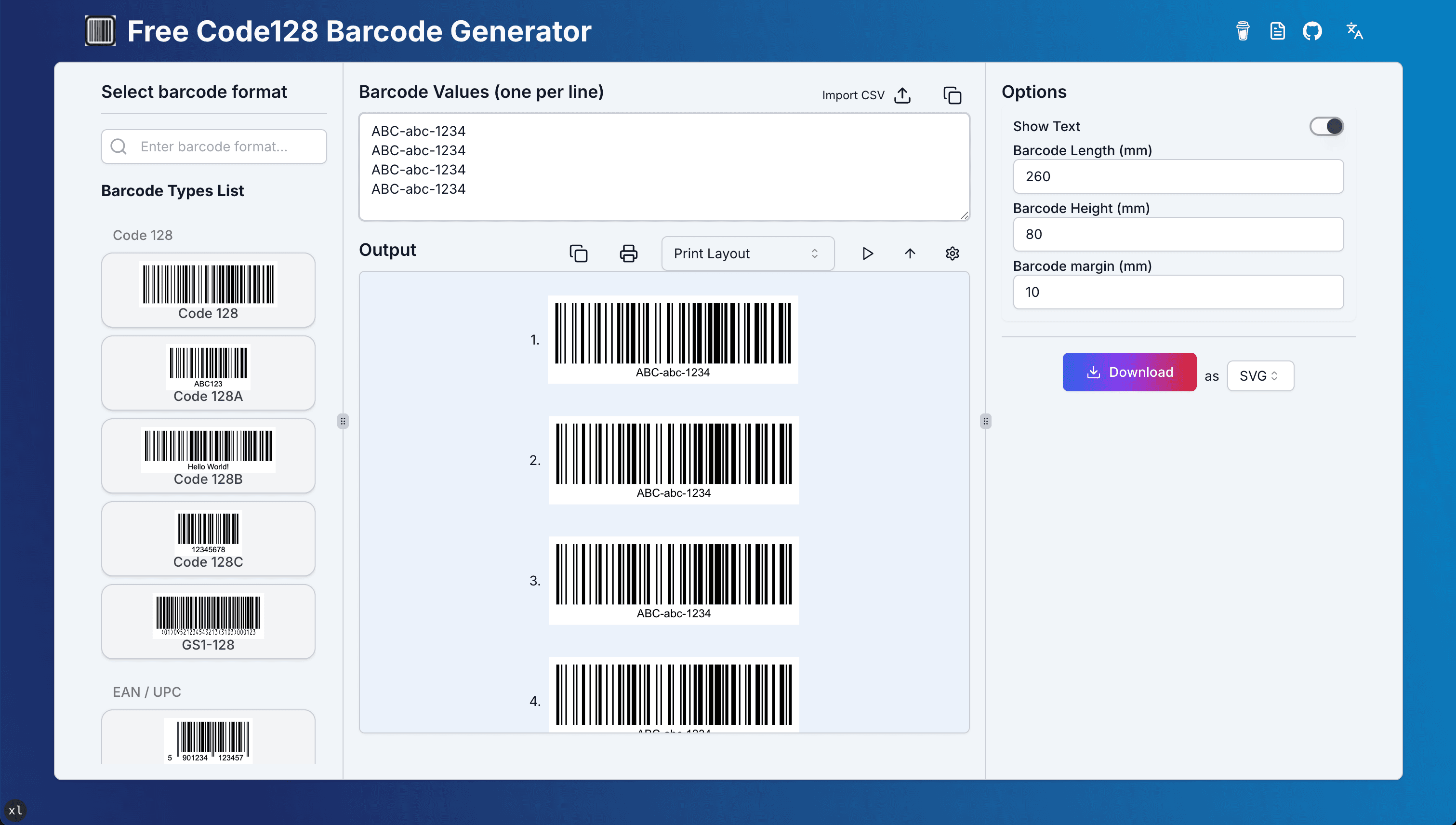  Barcode-Maker.com screenshot 1