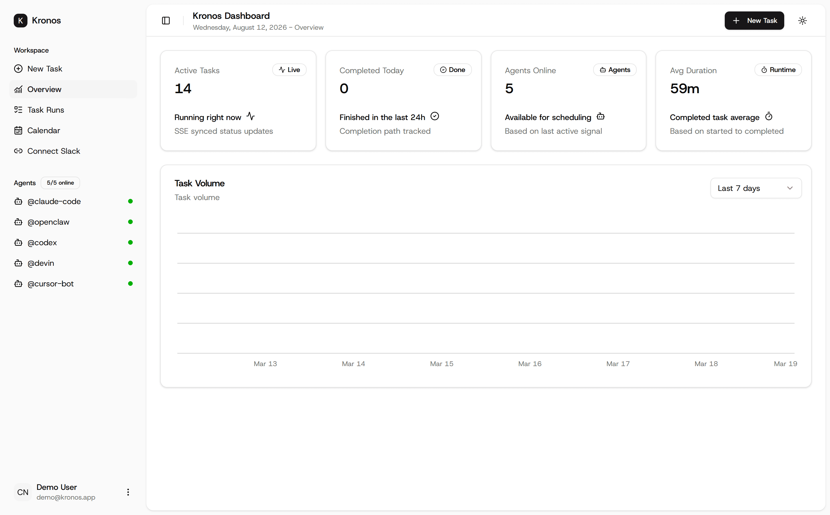 Kronos screenshot 1