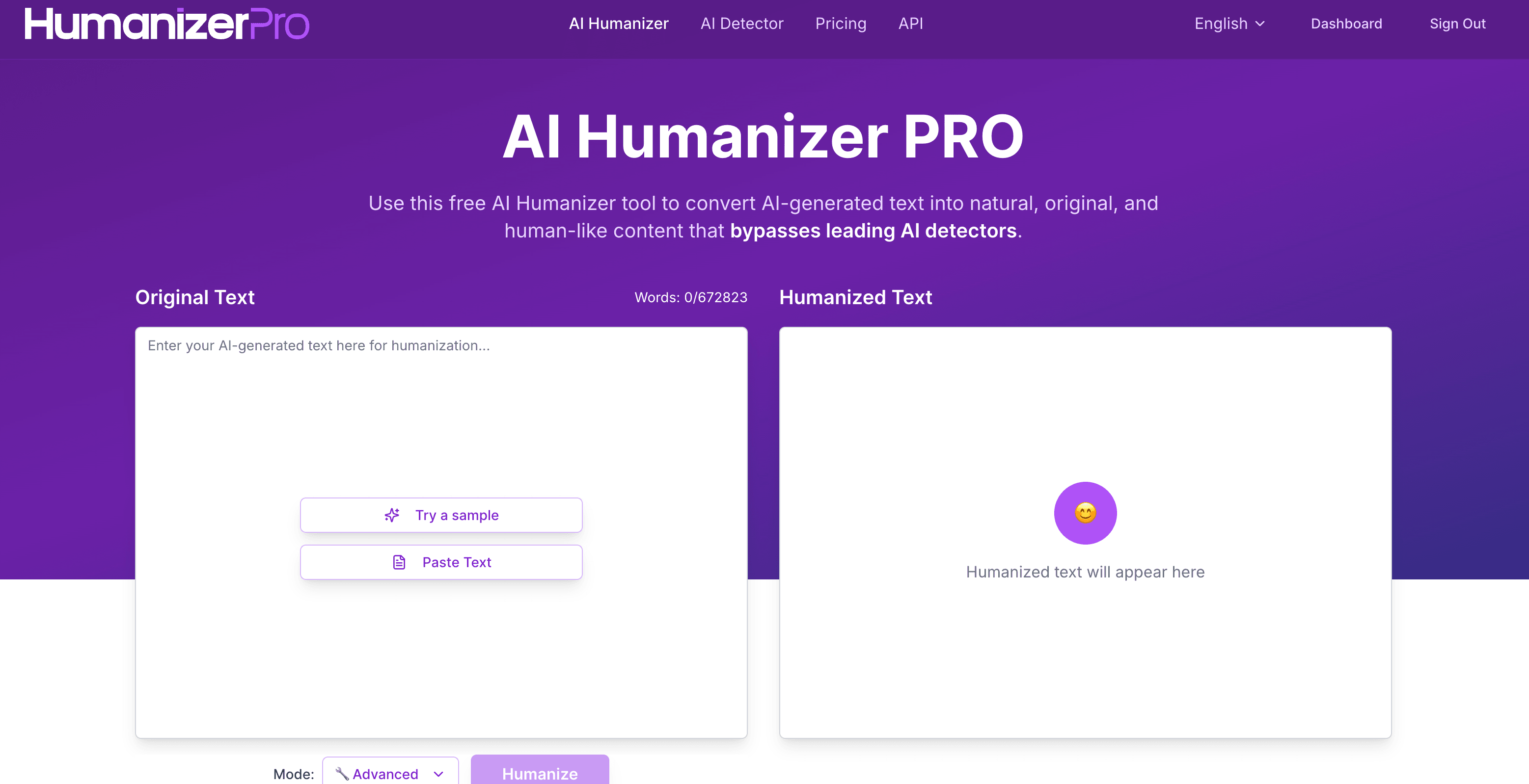 AI Humanizer Pro screenshot 1