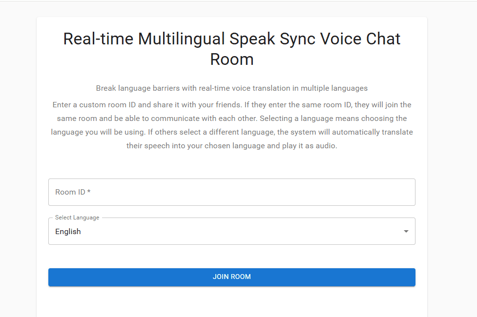 speaksyncs screenshot 1