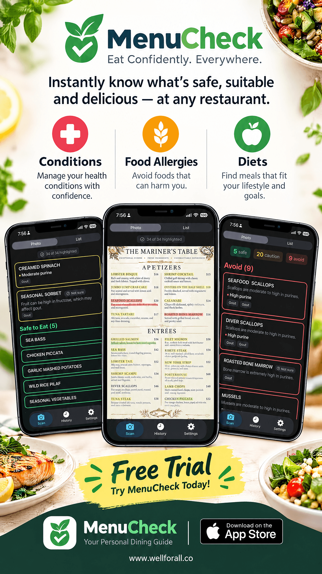 MenuCheck screenshot 1