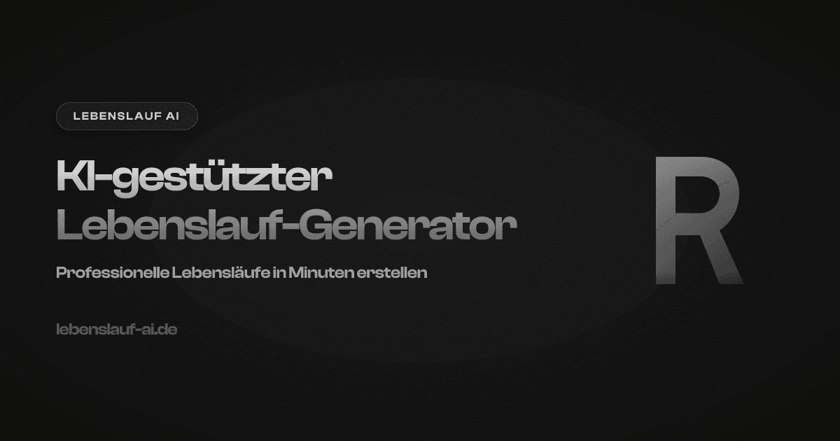 Lebenslauf AI screenshot 1