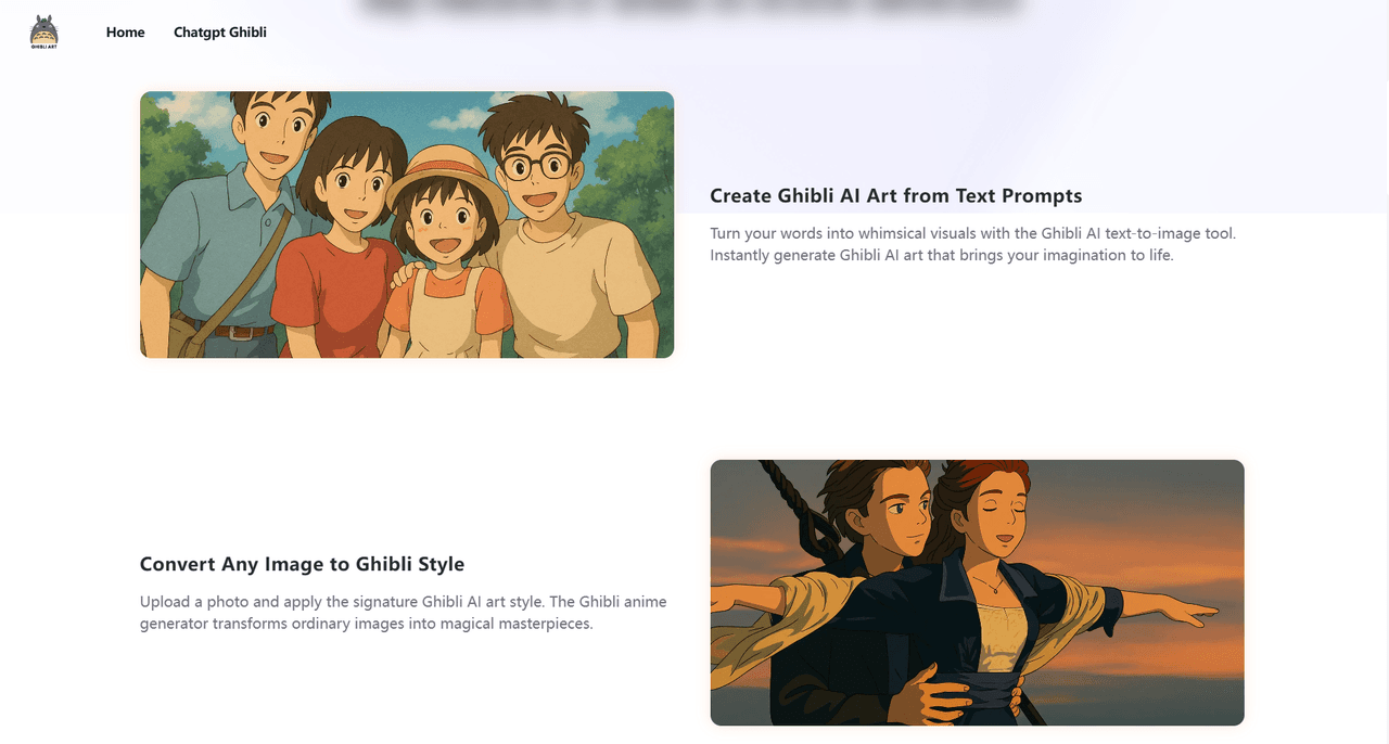 Ghibli Art AI screenshot 1