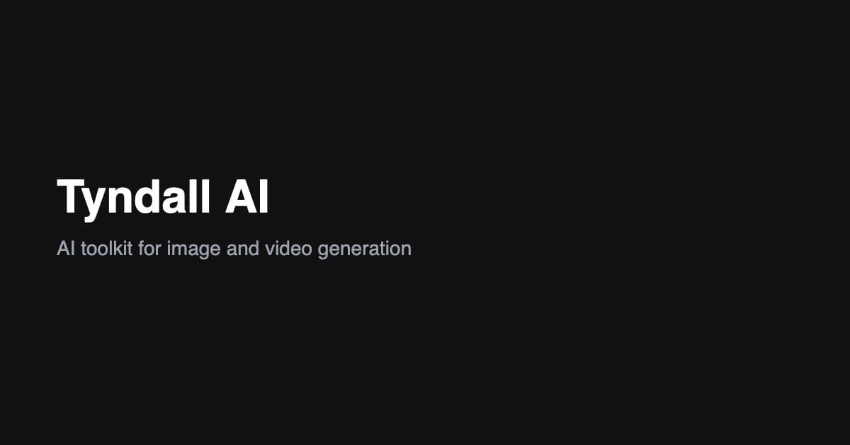 Tyndall AI screenshot 1