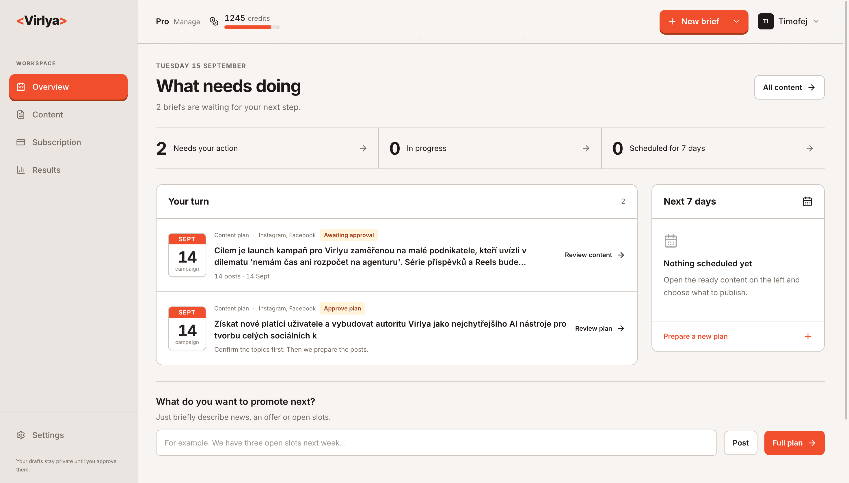 Virlya screenshot 1