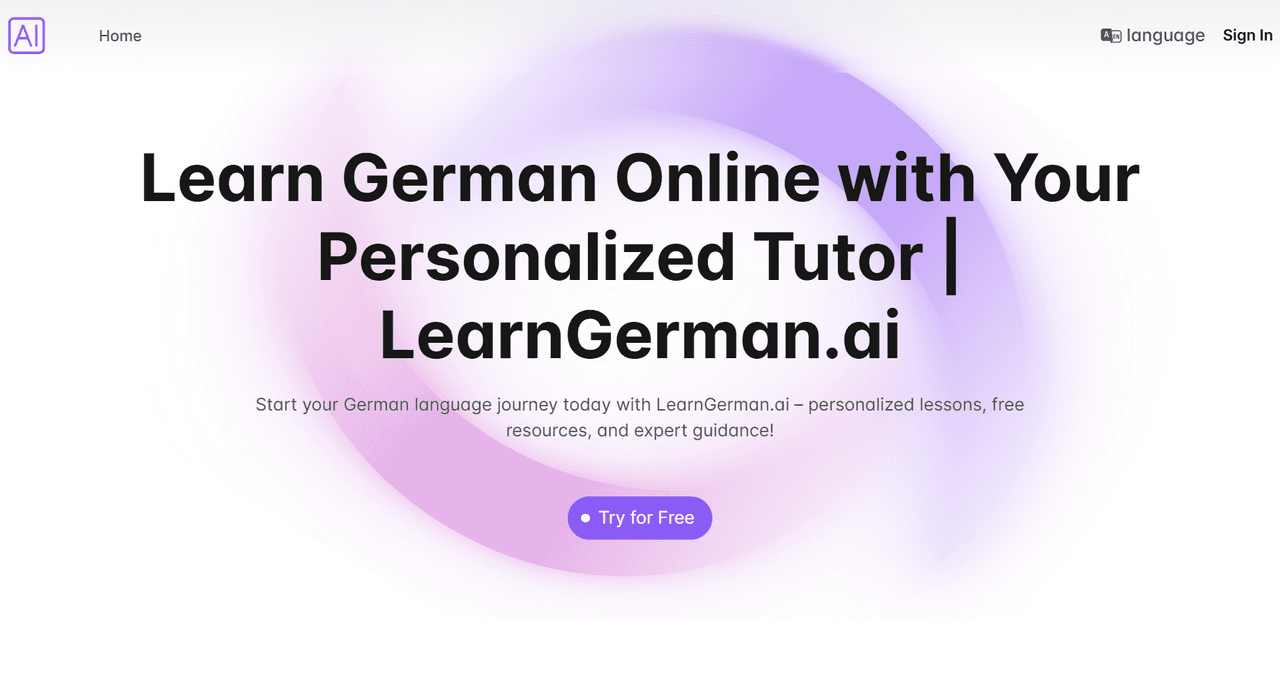 LearnGerman AI screenshot 1