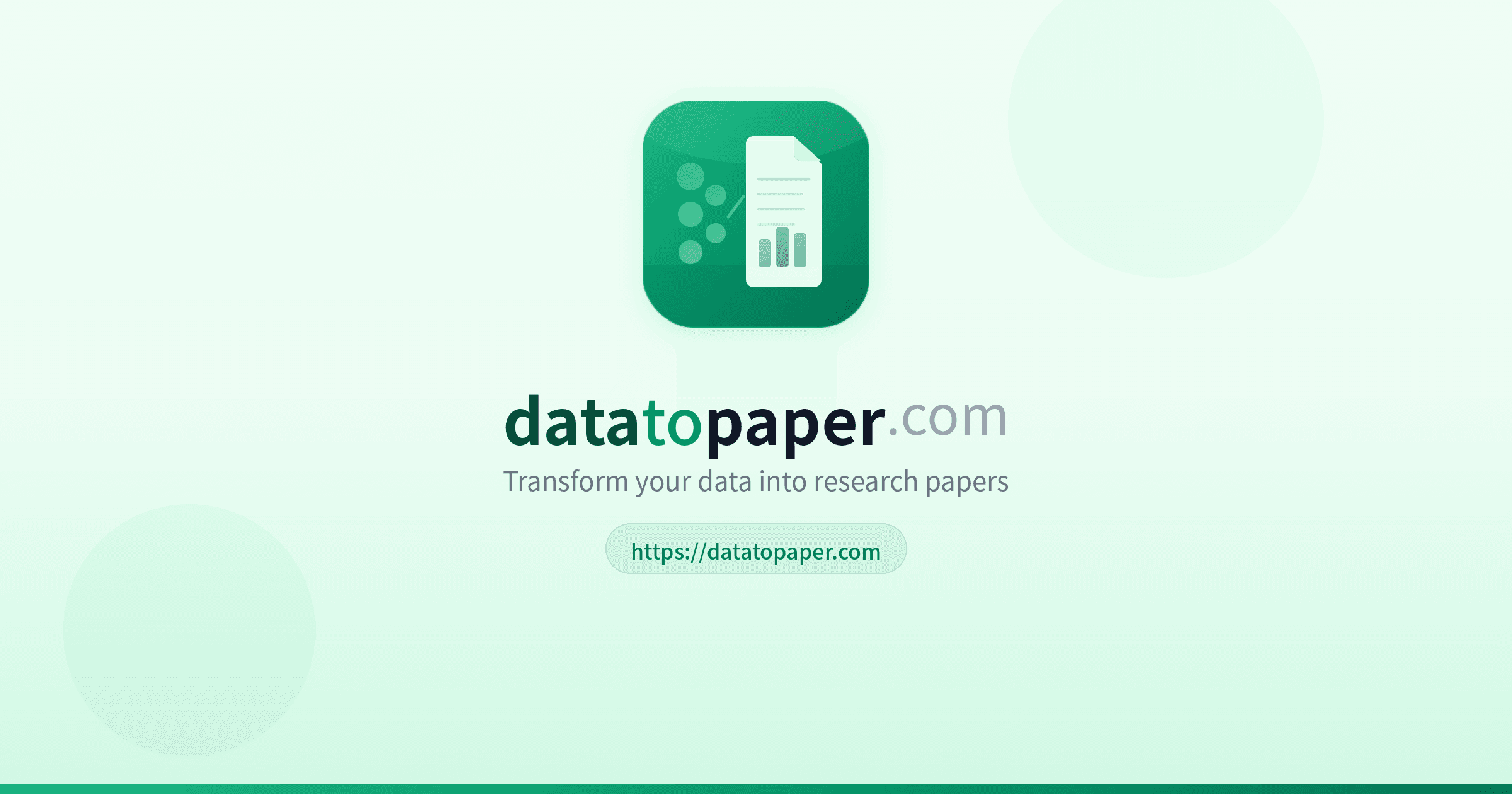 Data2Paper screenshot 1