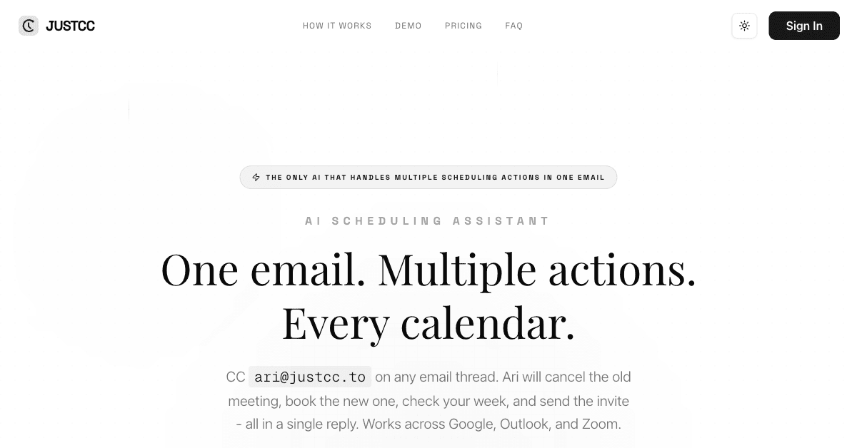 JustCC screenshot 1