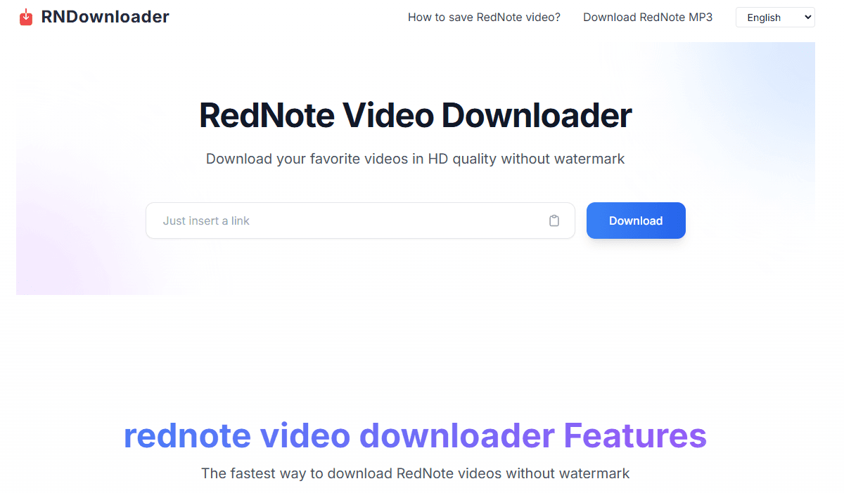 RNdownloader screenshot 1