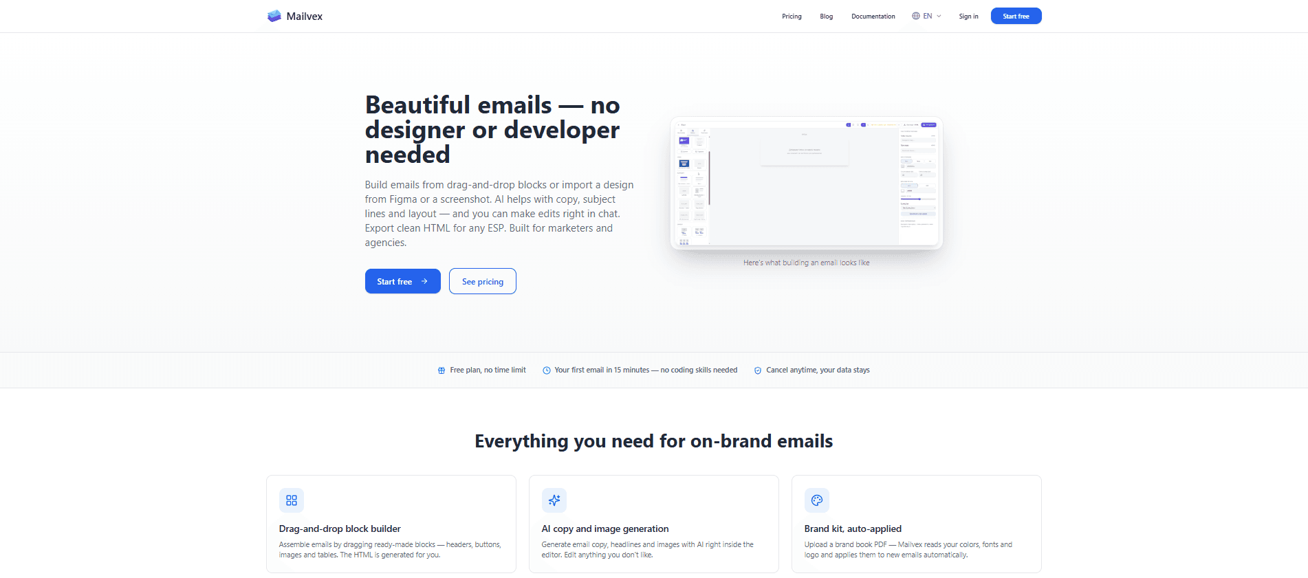 Mailvex screenshot 1
