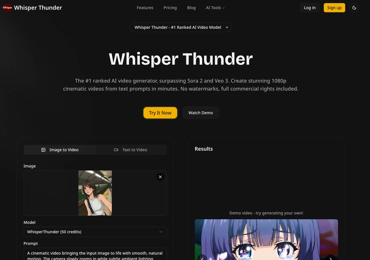 Whisper Thunder screenshot 1
