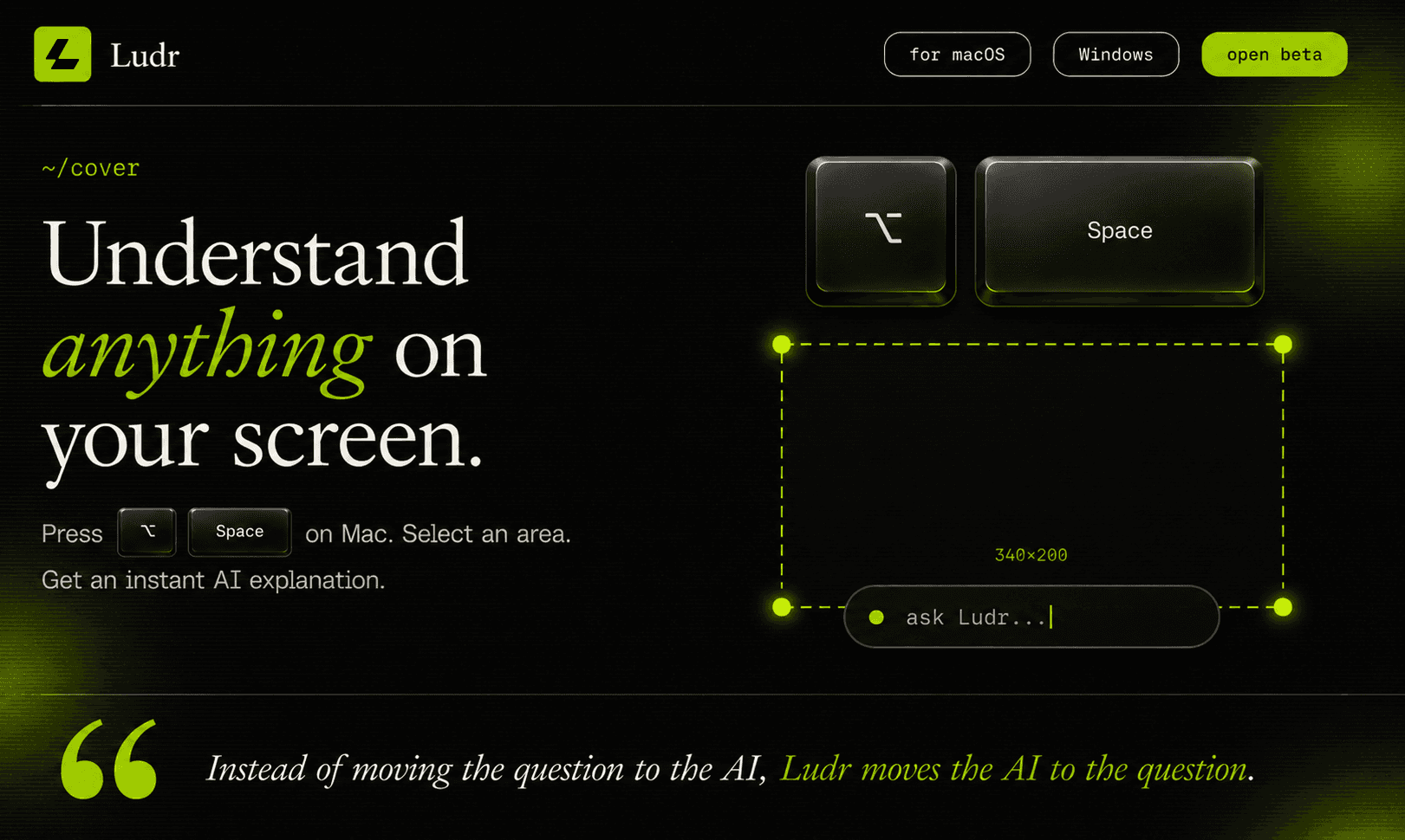 Ludr AI screenshot 1