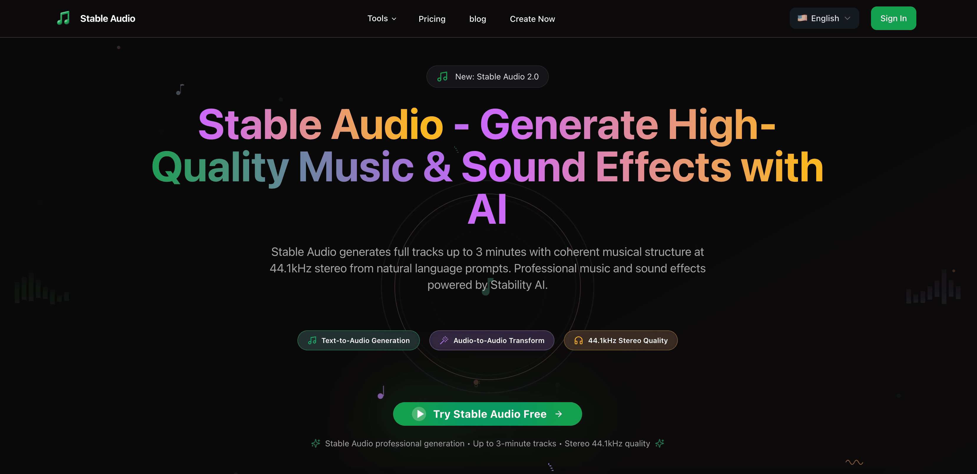 Stable Audio screenshot 1