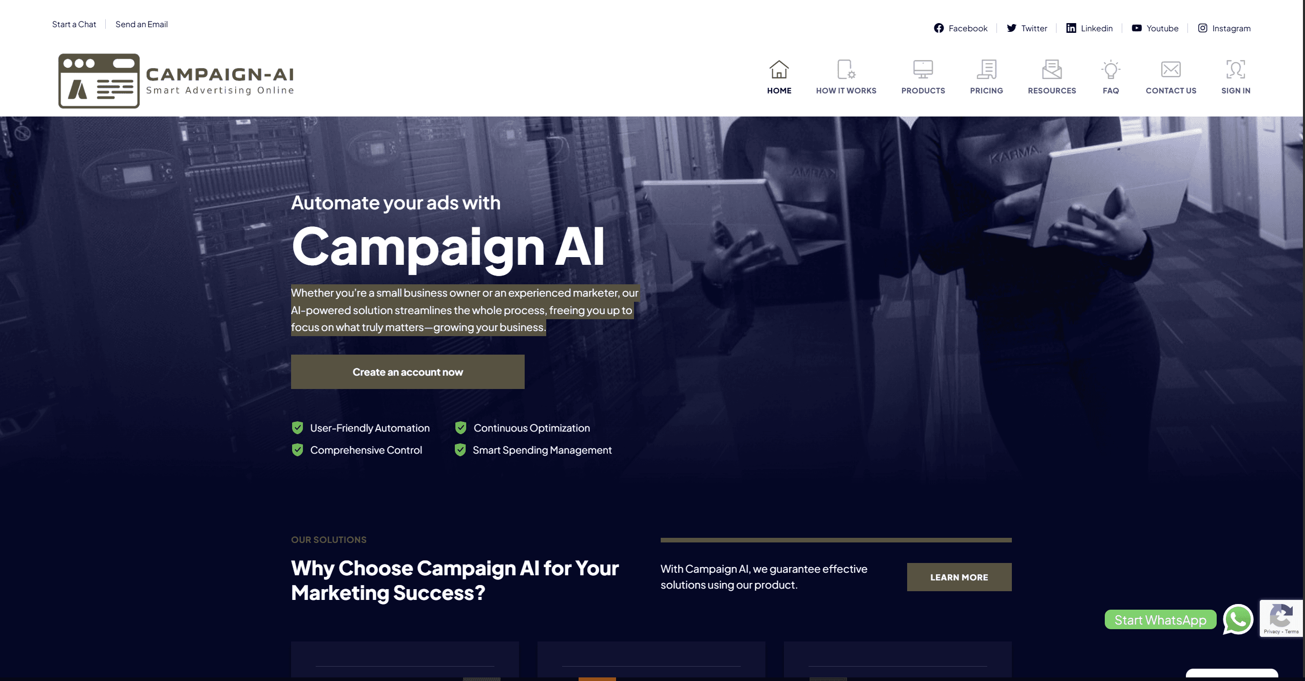 Campaign AI screenshot 1