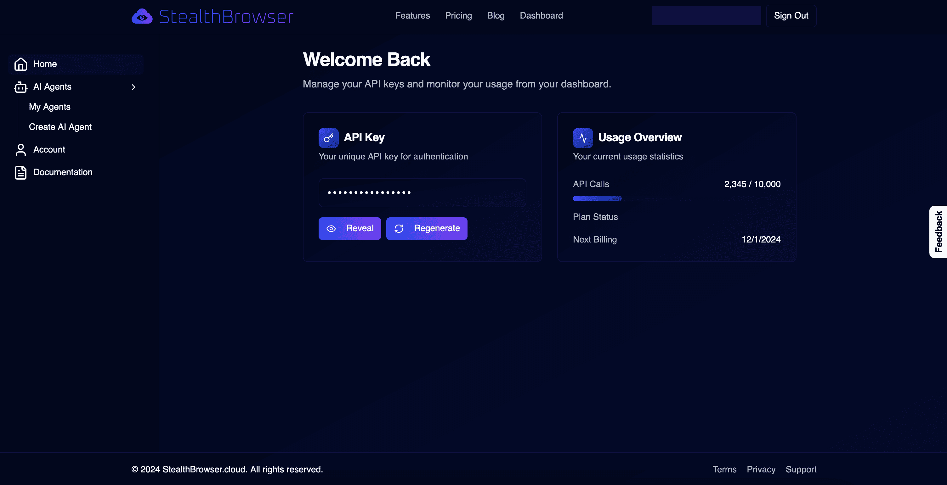 StealthBrowser screenshot 1