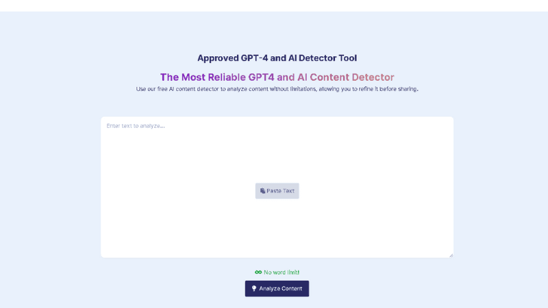 AI Detector Writer screenshot 1
