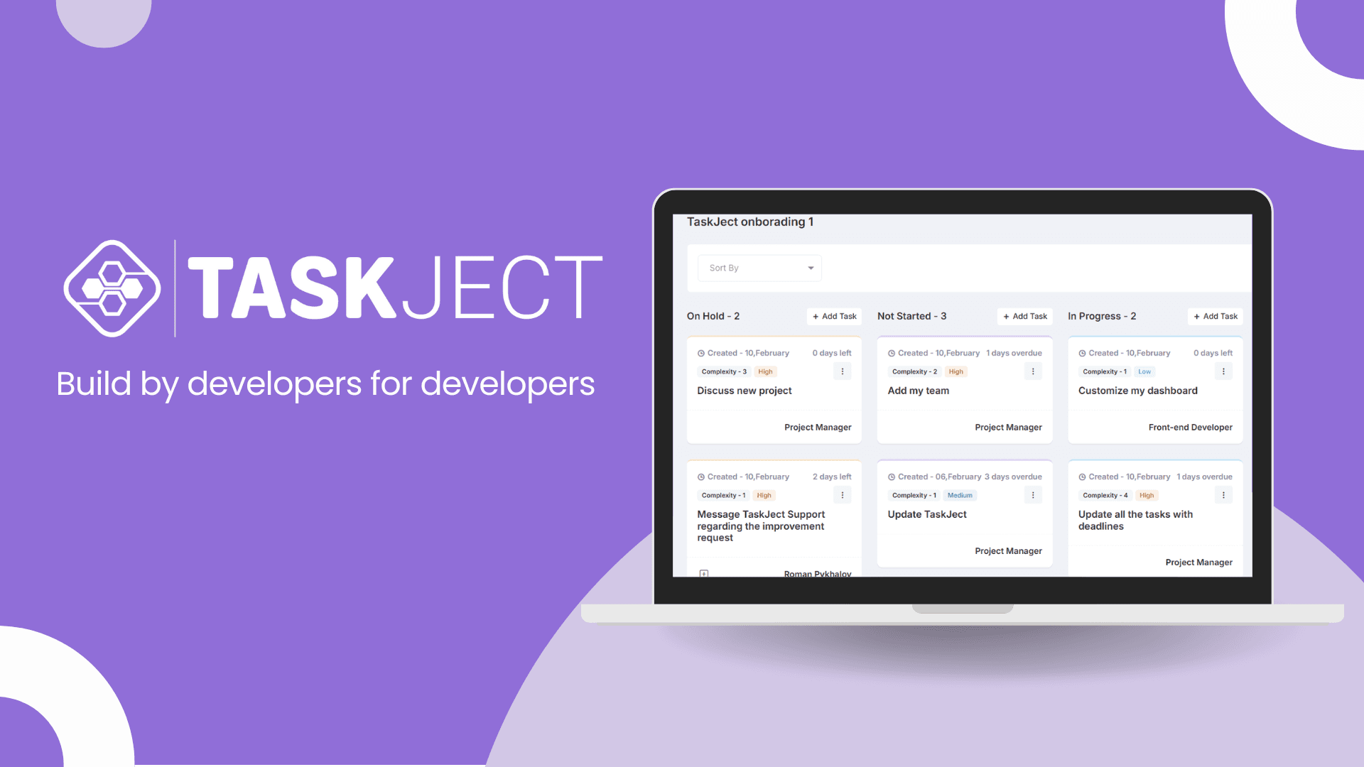 TaskJect screenshot 1