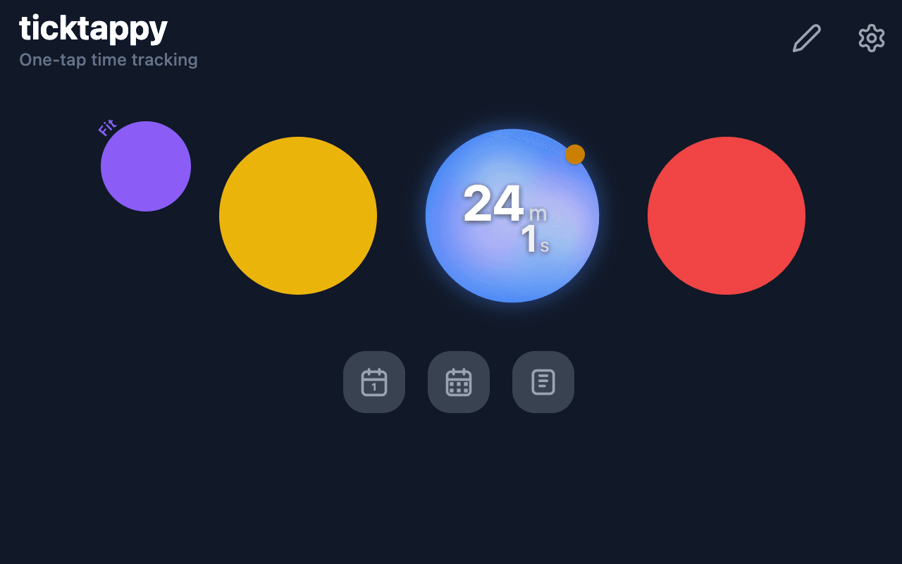 TickTappy screenshot 1