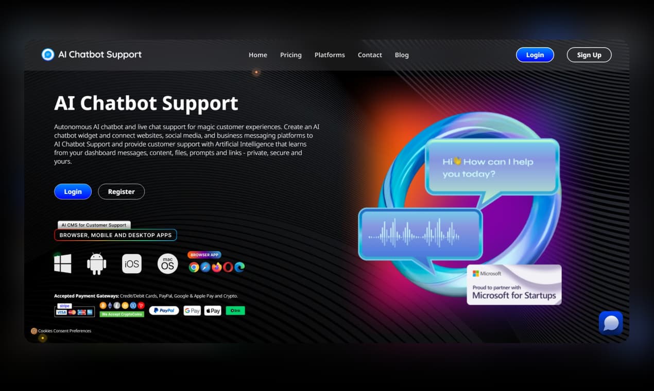 AI Chatbot Support screenshot 1