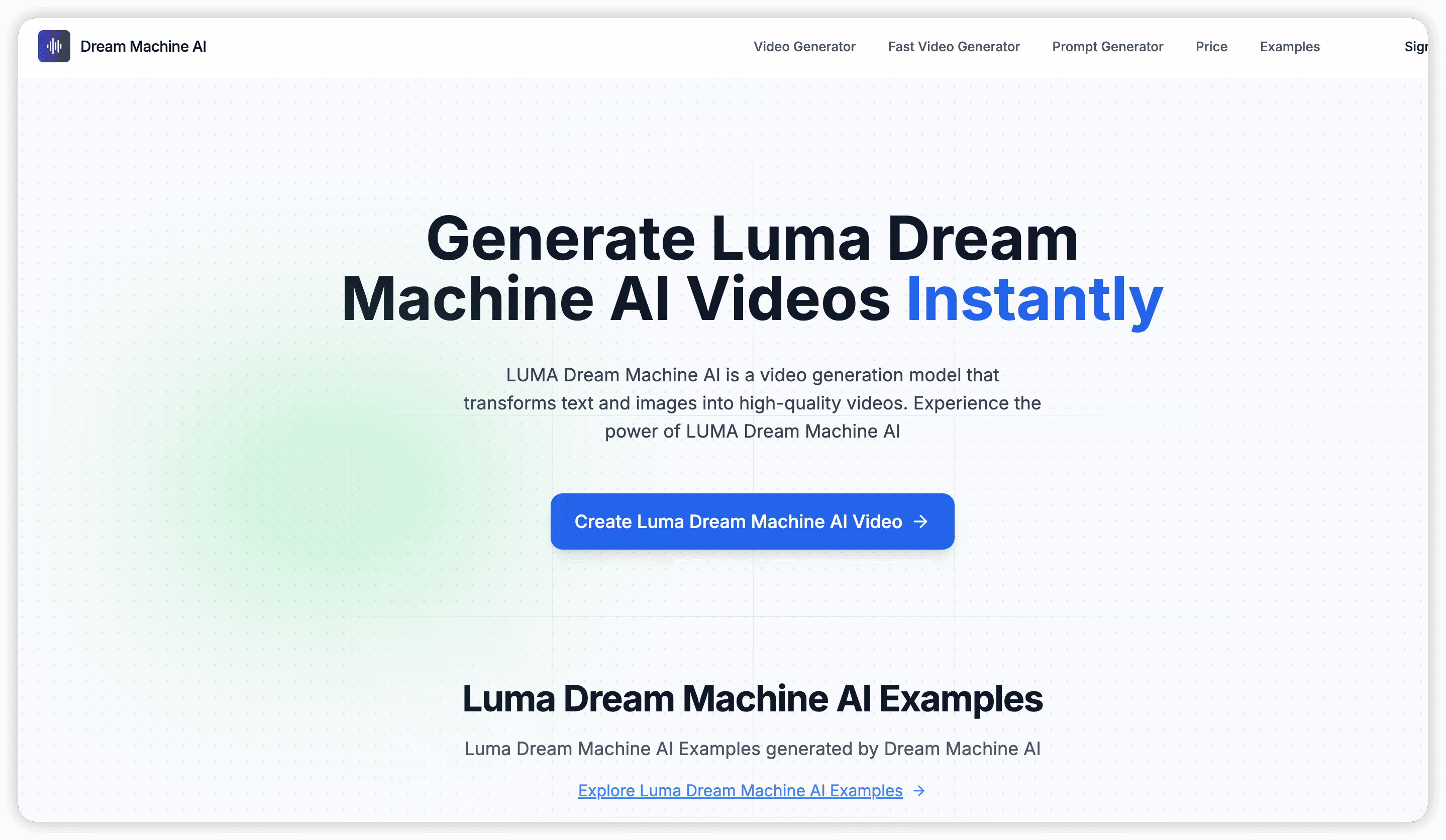 Dream Machine Ai screenshot 1