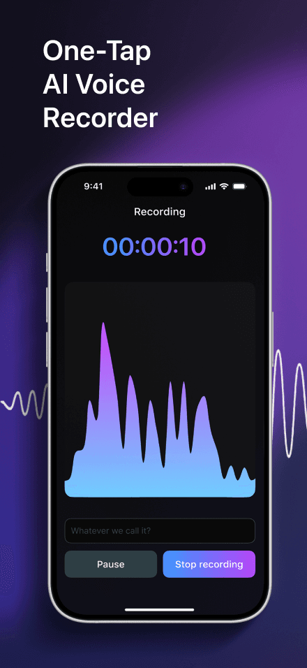 Voxia Transcribe Audio screenshot 1