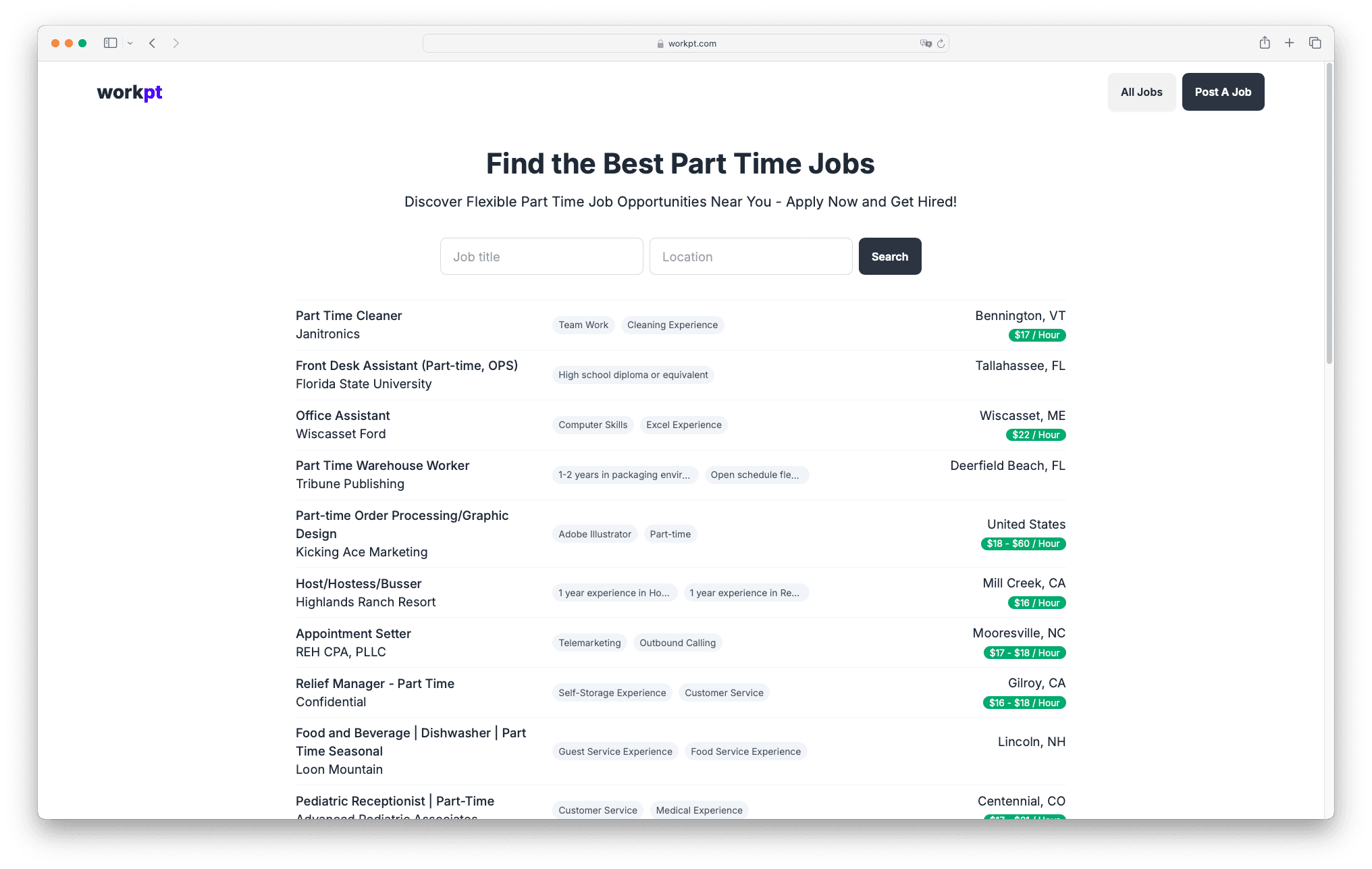 workpt screenshot 1