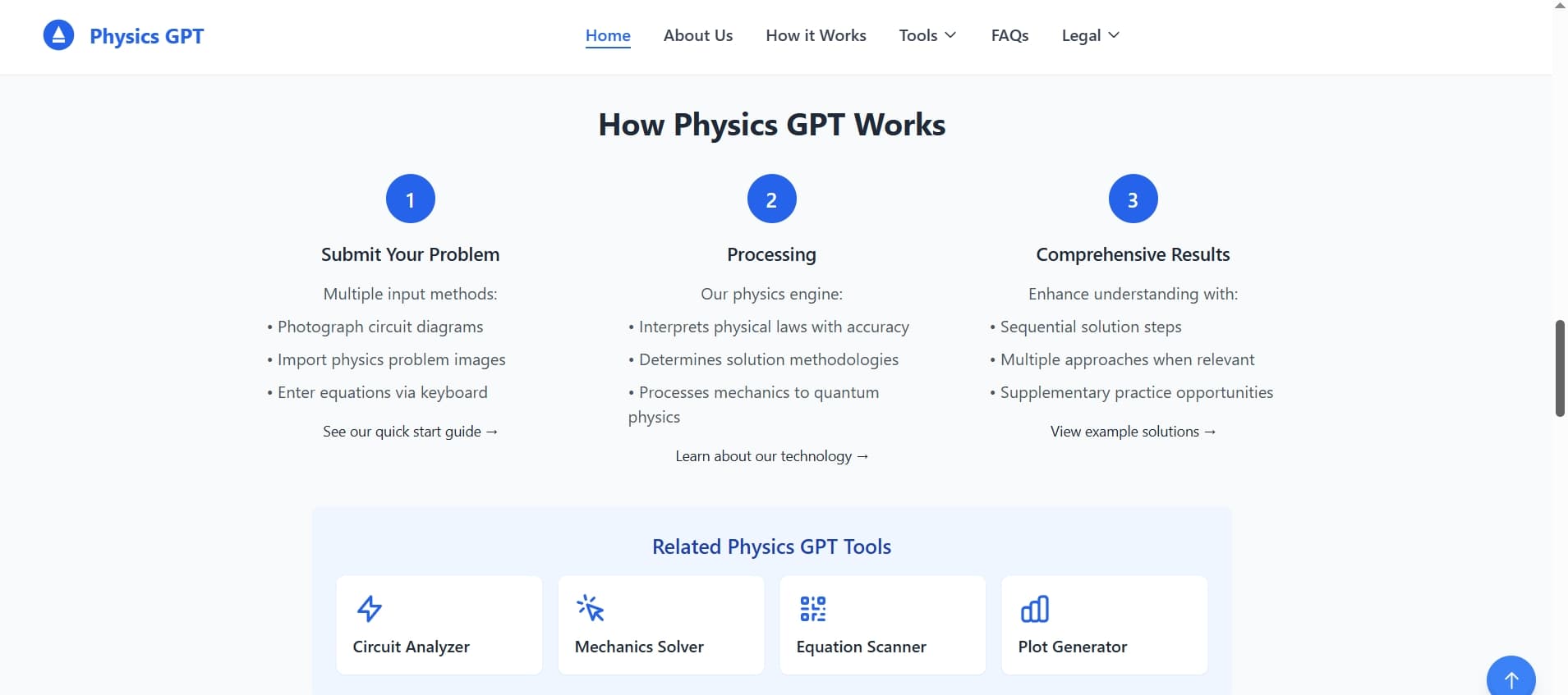 PhysicsGPT screenshot 1