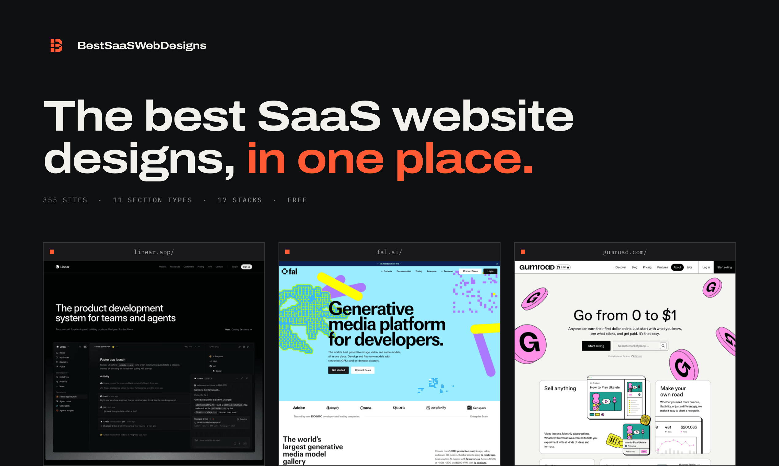 Best SaaS Web Designs screenshot 1