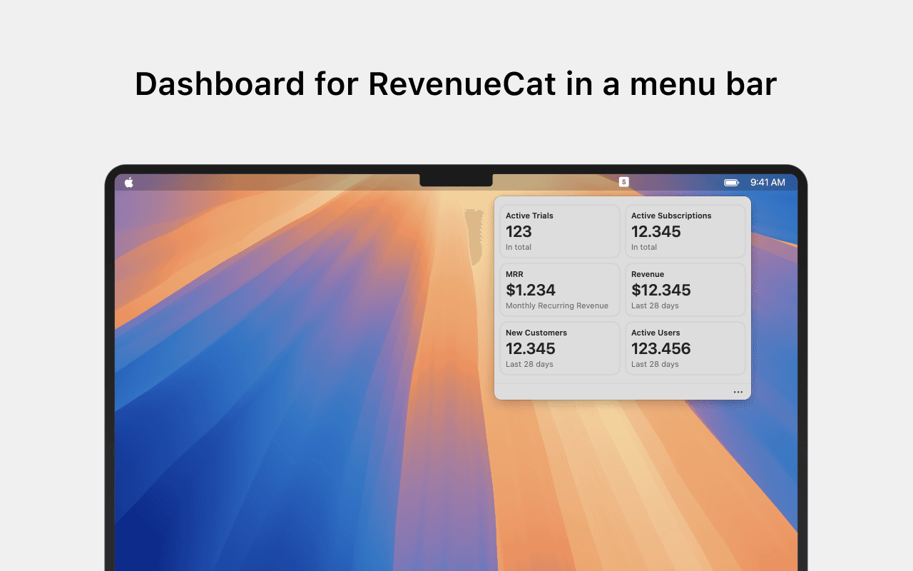 Revenue Bar screenshot 1