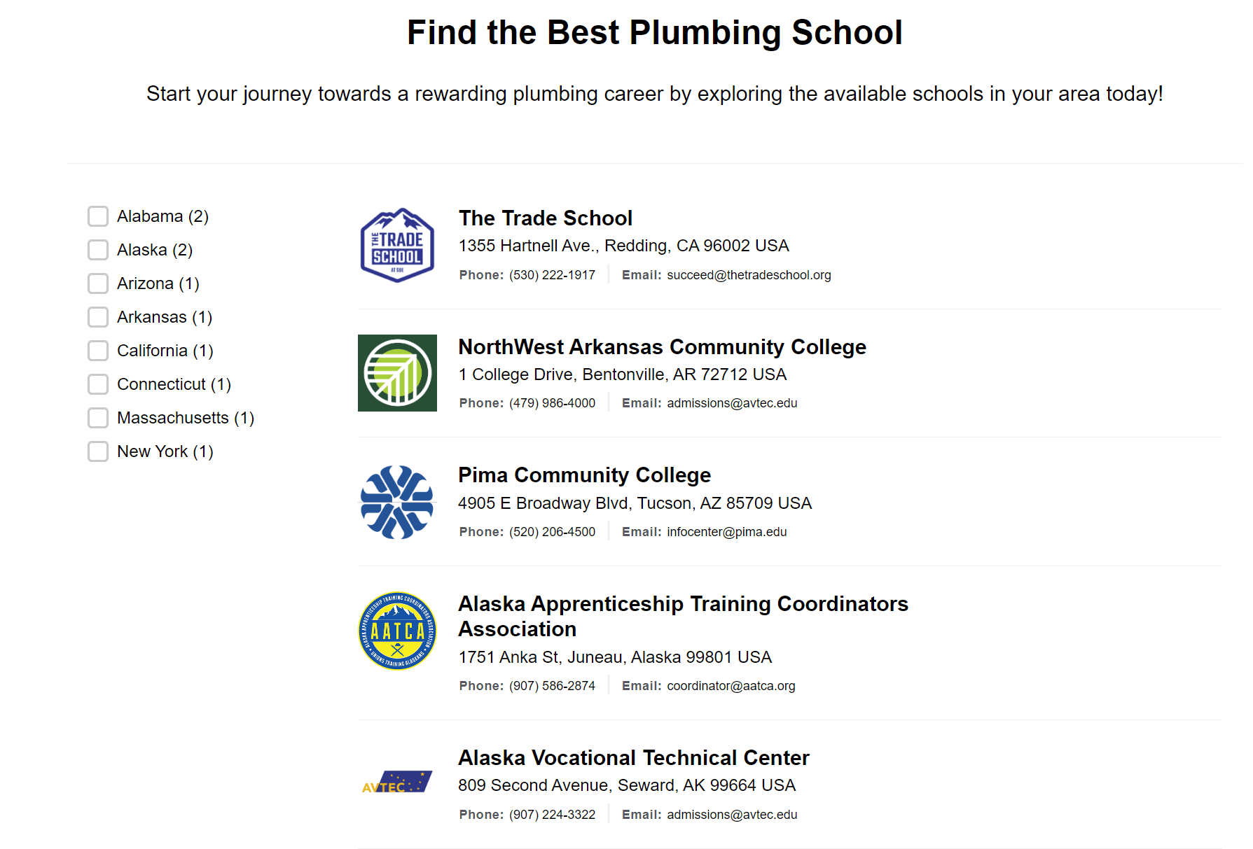 PlumbingJobs.com screenshot 1