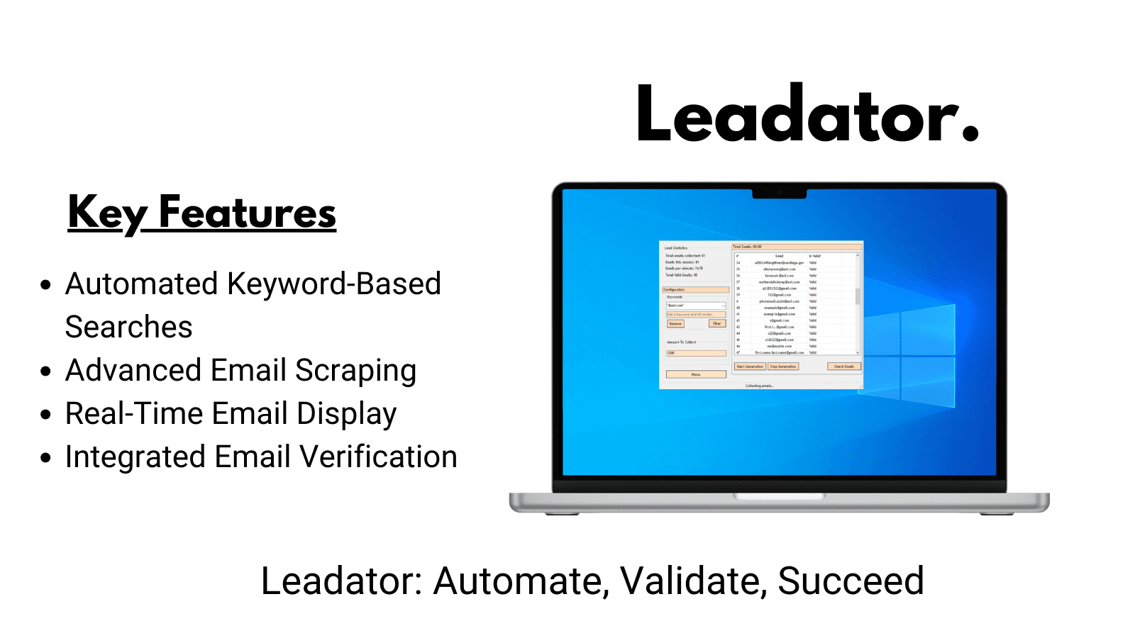Leadator screenshot 1