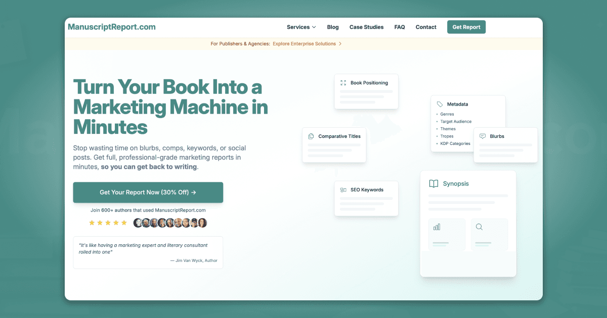 ManuscriptReport screenshot 1