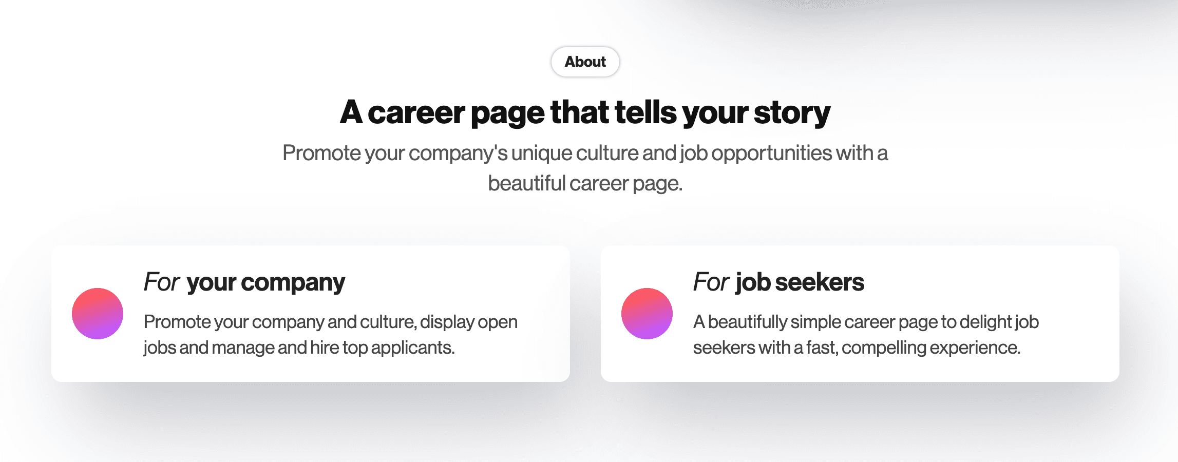 Career Page screenshot 1