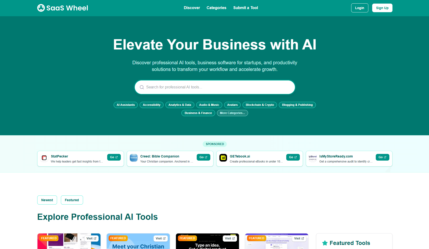 SaaS Wheel screenshot 1