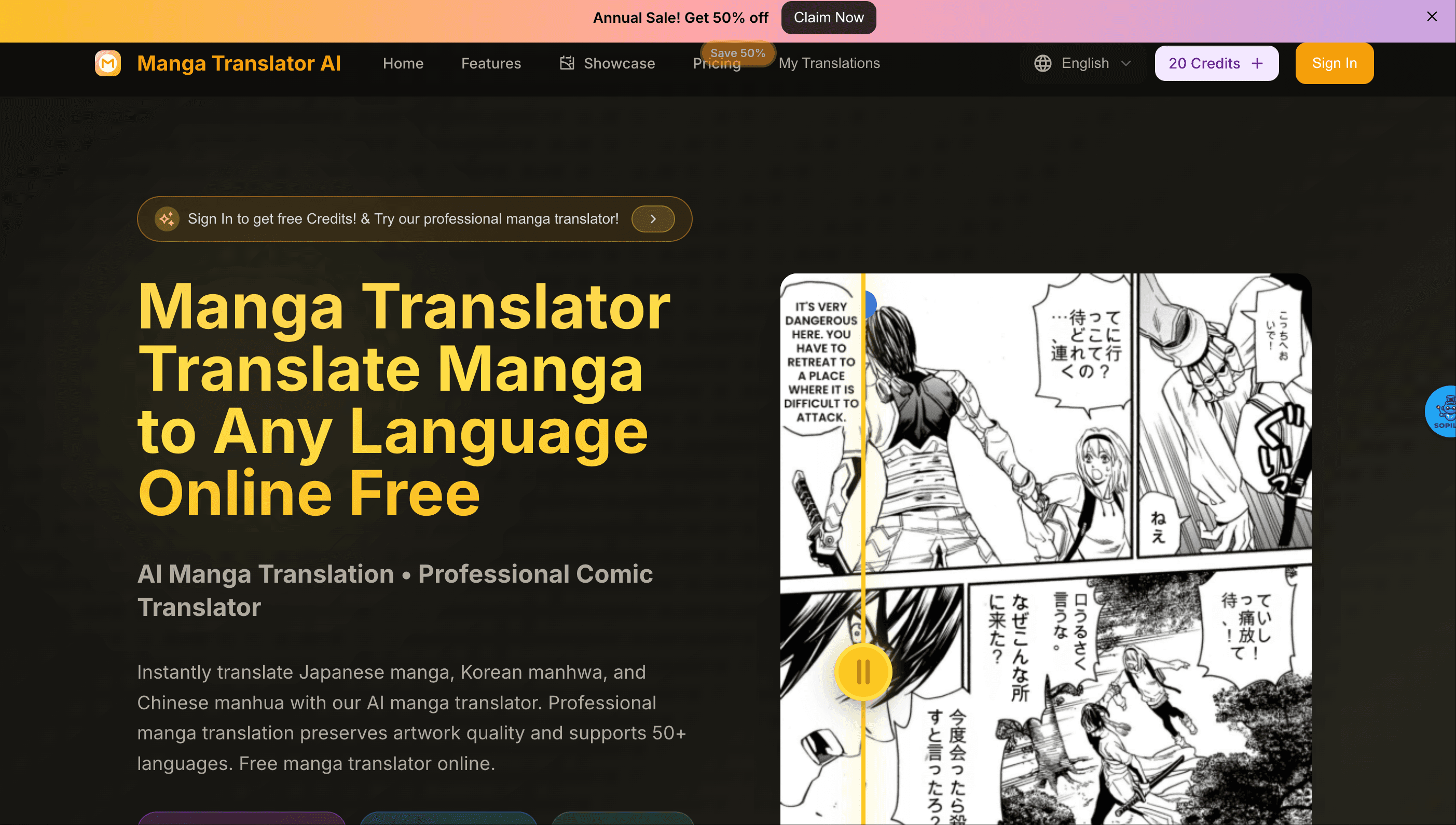 Manga Translator screenshot 1